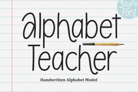 Alphabet Teacher: A Font with Elegant Charm