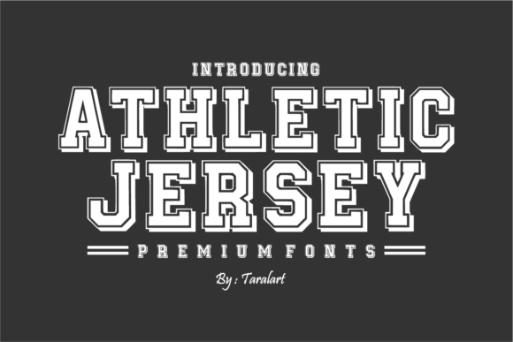 Athletic Jersey: The Bold Typeface for Sports Branding