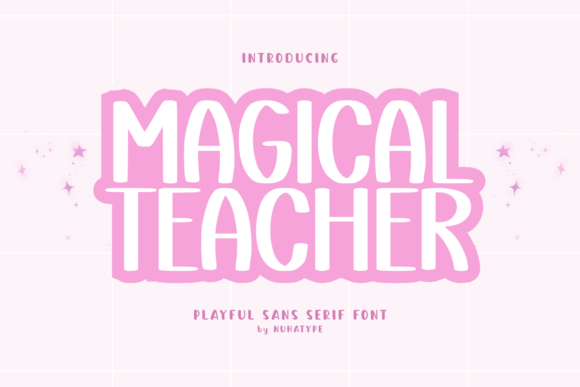 Discover the Whimsical Charm of the Magical Teacher Typeface