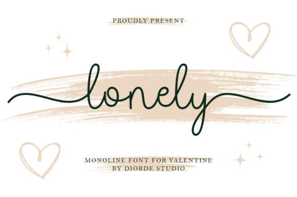 Effortless Elegance: The Beauty of the Lonely Font