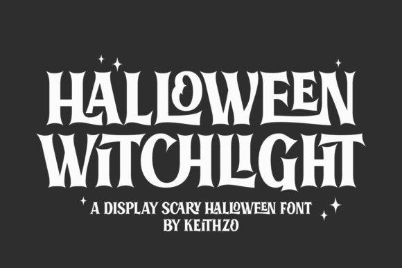 Halloween Witchlight: A Sophisticated Display Typeface