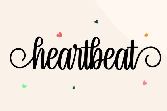 Heartbeat: A Quirky Handwritten Font for Charming Designs