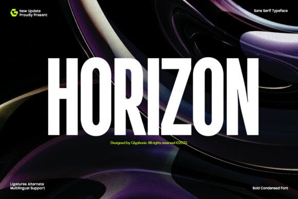 Horizon: A Modern Sans Serif with Bold, Edgy Style