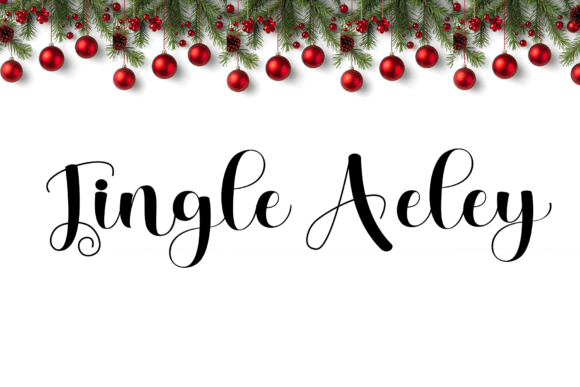 Jingle Aeley: A Handwritten Font for Timeless Design