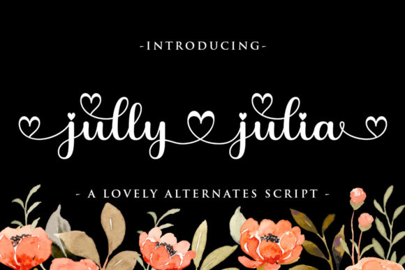 Jully Julia: Elevate Your Designs with This Handwritten Font