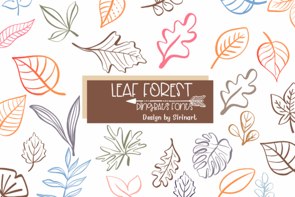 Leaf Forest Font: Bring Nature's Elegance to Your Designs