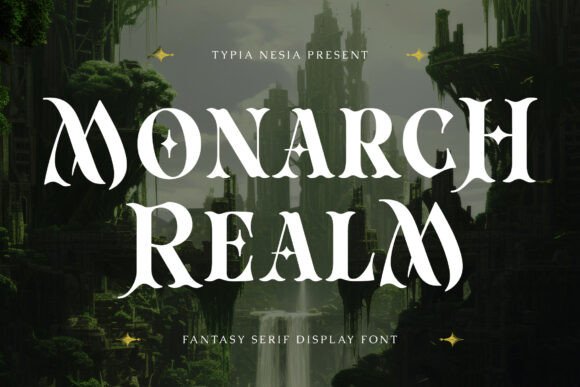 Monarch Realm: A Font for Epic Design