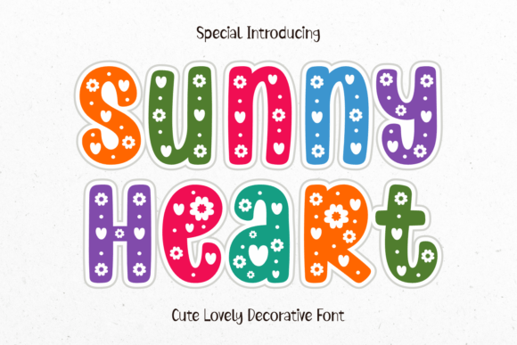 Sunny Heart: A Burst of Floral Joy for Your Designs